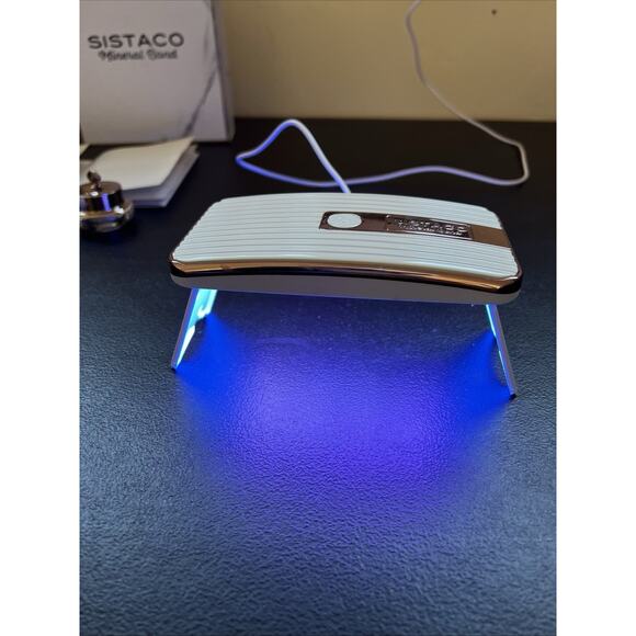 Sistaco Mineral Bond Nail Polish Starter Kit 1 Color. Preowned Partially Used - Picture 5 of 5